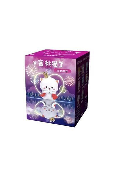 Choice Blind Box 1pcs Mitao Cat 3 Season Lucky Cat Cute Cat Blind Box Toys Surprise Figure Doll Guess Bag M