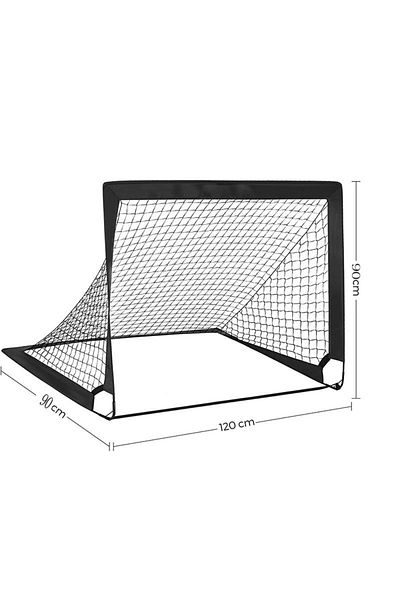 Choice Black Football Goal For Garden Football Net Pop Up Goals Set Soccer Goal Net For Backyard Birthday G
