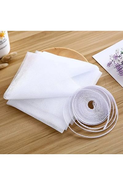Choice White 1pcs Self Adhesive Invisible Screens Summer Anti-mosquito And Insect Screens Simple Operation