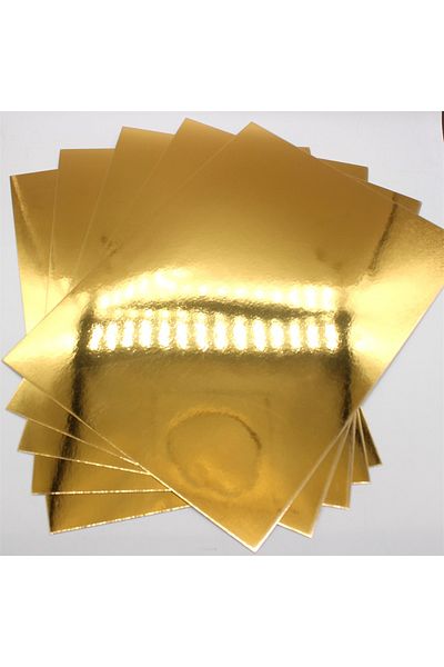 Choice Mirror Gold Kscraft A4 Gold And Silver Card 250gsm Perfect For Card Making & Paper Crafts Mirror Boa