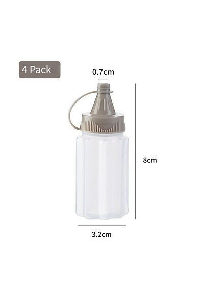 Choice 4 Pcs 4pcs Spice Seasoning Bottle Kitchen Accessories Sealed Against Dampness And Dust Domestic Kitc