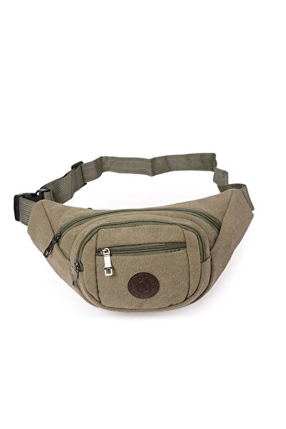 Choice حقيبة خصر خارجية للرجال باللون الأخضر وحقيبة صدر مقاومة للمطر وخفيفة ا...