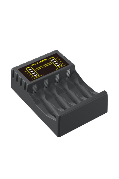 Choice1 شاحن بطارية ذكي PJ-N4008 USB Micro PUJIMAX مزود بأربع فتحات لبطاريات ...