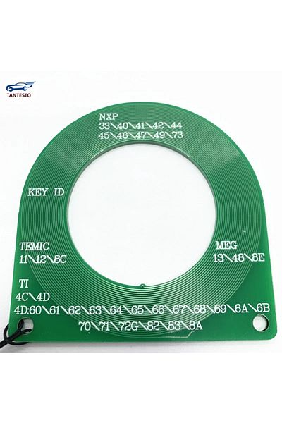 TANTESTO 1pcs Car Ecu Induction Signal Detection Auto Repair Coil Tester Lock Inspection Test Loop