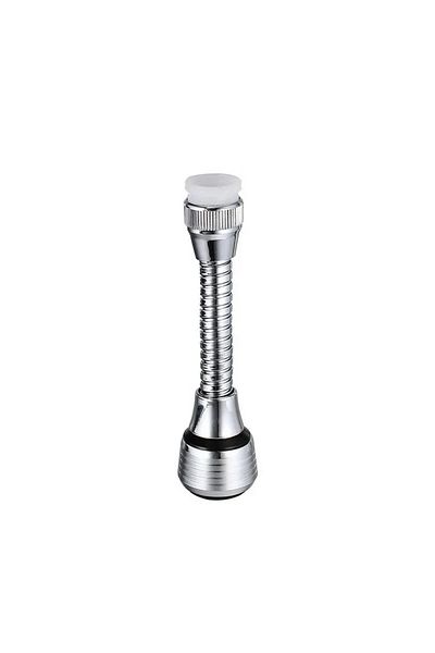 Choice Light Grey Kitchen Stainless Steel Faucet Sprinkler Water-saving Device Lengthening Rotating Splash