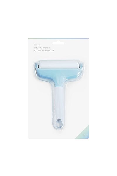 Choice 1pc Blue 1pc/2p Rubber Roller For Cricut/silhouette Crafts, Works With Iron On, Vinyl, Reusable Rub