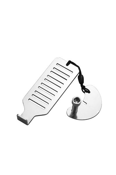 Choice 8x3cm As Shown 1pc Portable Door Lock Latch For Travel Safety No Drill Manual Hotel Room Jammer Stud