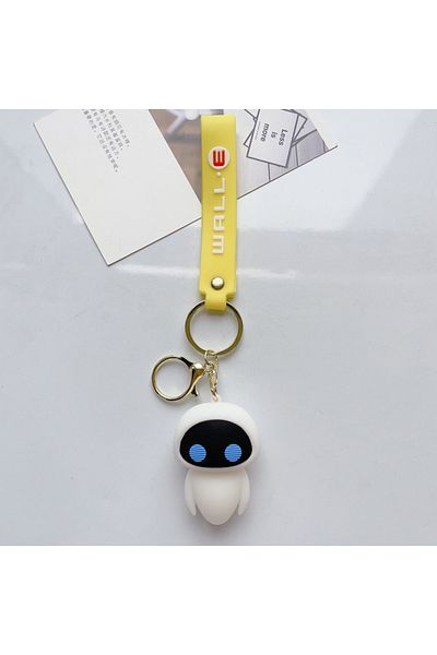 Choice 1 Disney Badge Cartoon Keychain Cute Robot Story Walle Pendant Accessories Bag Decoration