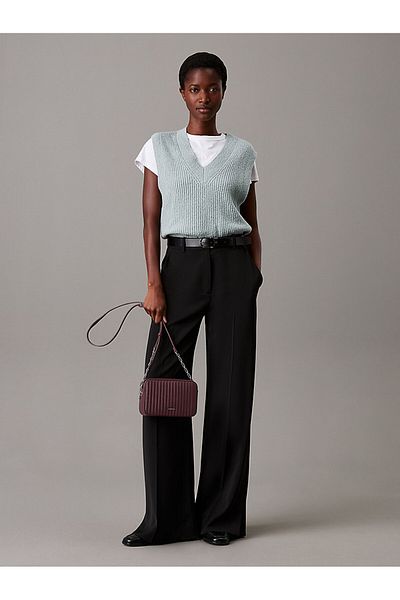 Calvin Klein Mini Line Ouilt Crossbody Bag
