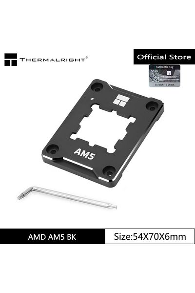 Choice تصحيح انحناء وحدة المعالجة المركزية Am5 Black Thermalright Amdam5 Bcf Deduades إصلاح تثبيت وحدة المعالجة المركزية لمنصة Am5