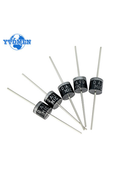 YTDMEN 10 قطع 10/20 قطعة 10A10 ديودات 10A 1000V DO-27 طقم ديودات مقوم محوري كهربائي