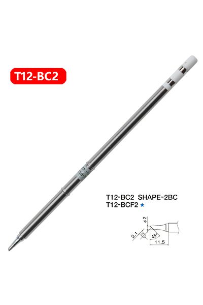 Choice T12-bc2 T12 Soldering Iron Tips Replacement Various Models Of Tip Electric Soldering Iron Tip T12-il