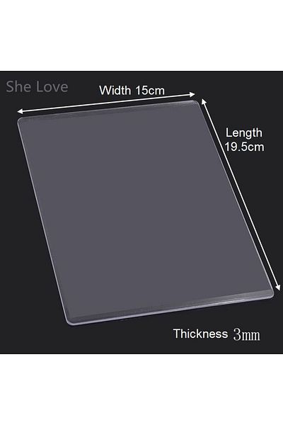 Choice 3mml000yi0565-1 Chzimade 3mm 5mm Die Cutting Embossing Machine Durable Plastic Plates Replacement Pa
