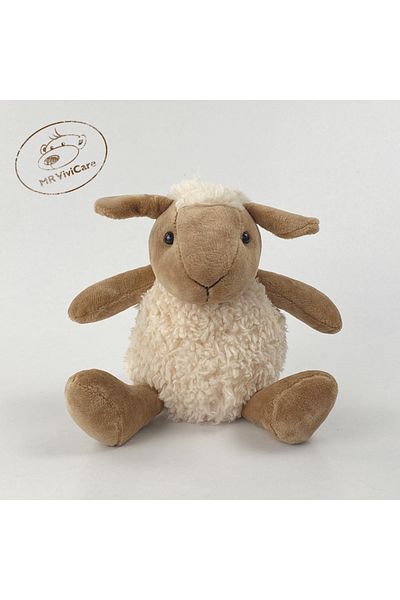 Choice 20cm Sheep 20cm Sean Sheep Alpaca Plush Doll Cute Animal Doll Soft Cotton Stuffed Doll Children's Pl