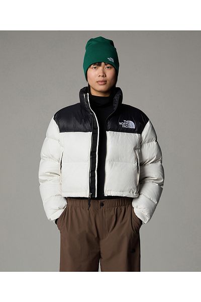 THE NORTH FACE Nuptse Short Women's Outdoor Coat - 700 Goose Feather, Colorful