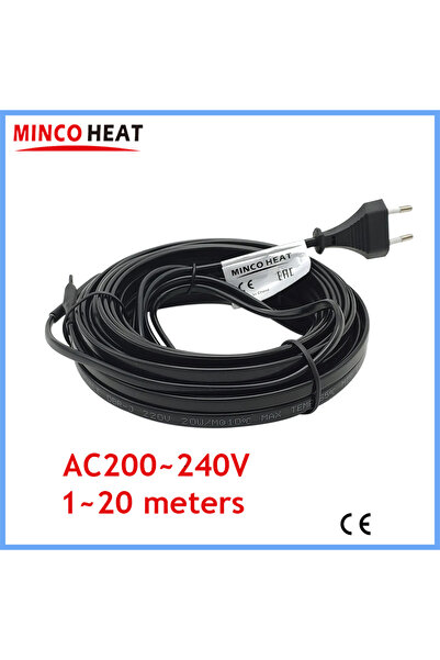 Choice3 كابل تسخين ذاتي التنظيم بطول 13 مترًا من MINCO HEAT بتيار متردد 200 إ...