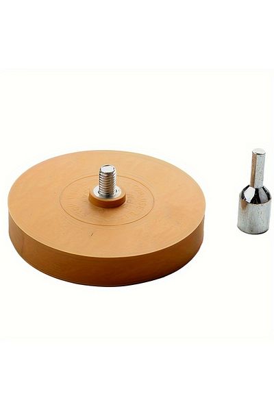 Choice Yellow Decal Remover Eraser Wheel Removes Pinstripes Vinyl Tapes Sticker Adhesive Remover Wheel for
