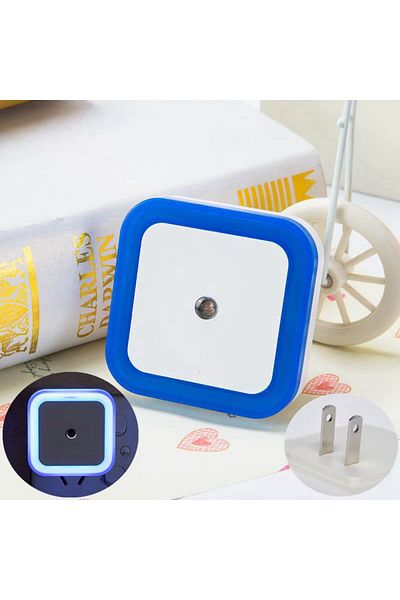 Choice Wireless LED Night Light Sensor Lighting Mini EU/US Plug Night Lights For Children Room Bedroom L...
