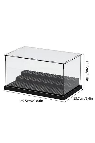 Choice Acrylic Transparent Display Box Building Blocks Model Assemble Dust Cover Figures Toys Protection...