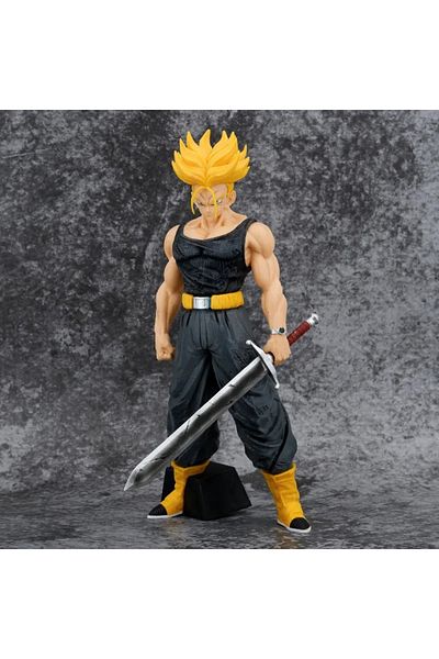 Choice A Nobox 21cm Anime Dragon Ball Trunks Figure Super Saiyan Future Trunks Pvc Action Figures Gk Statue