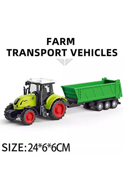 Choice Farm Transport truck Tractor Inertia Car Farm Tractor Truck Transport Pulverizer Model Baby Car Boy