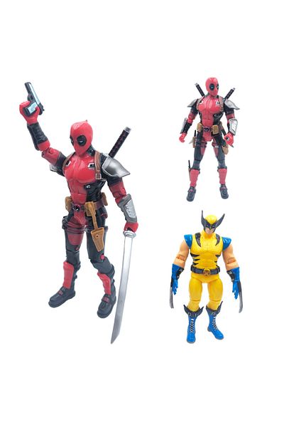 Choice Cheap Sale X-men Deadpool & Wolverine PVC Figure Collectible Model Toy 18cm