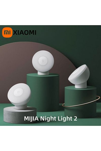 Choice Original XIAOMI Mijia Night Light 2 version Motion Sensor Adjustable Brightness Smart Human light...