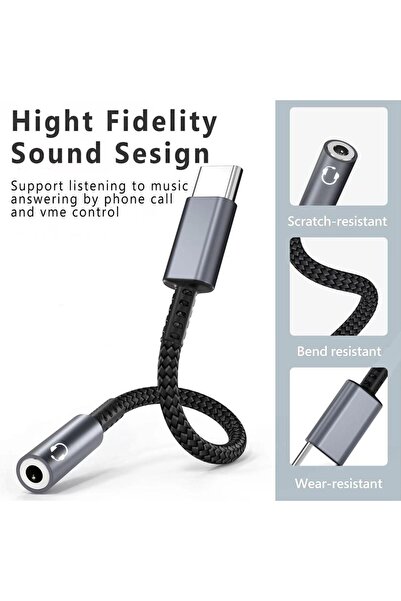 Choice USB C Type C to 3.5mm Aux Adapter Type C 3 5 Jack Audio Cable Earphone Cable Converter for Iphone...