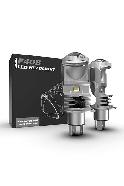 Choice Left-hand Drive H4/9003/hb2 Hi/lo 6000k Cold White 2 Piece Mini Lens Headlight Projector 12v 60w/bul
