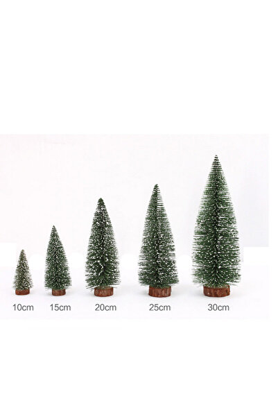 Choice أخرى 5 قطع 5/1 قطعة شجرة عيد الميلاد الصنوبر الاصطناعية زينة الطاولة المهرجانية شجرة بلاستيكية مصغرة