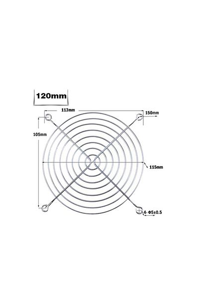 Choice 120x120 Cm 120mm X 120mm 90mm X 90mm 80mm X 80mm Metal Fan Guard With Screw For Computer Case Fans