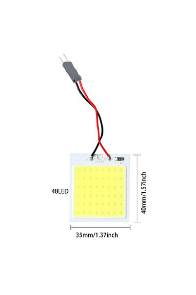 Choice 8 قطع 48led 2/4/8 قطع ملحقات داخلية للسيارة 18/24/48 SMD T10 4w 12v Cob لوحة داخلية للسيارة LED