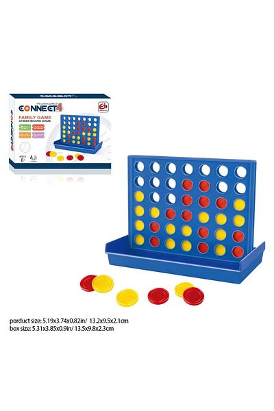 Choice لعبة Connect 4 الكلاسيكية متعددة الألوان للاعبين؛ لعبة Connect 4 Grid Get 4 In A Row
