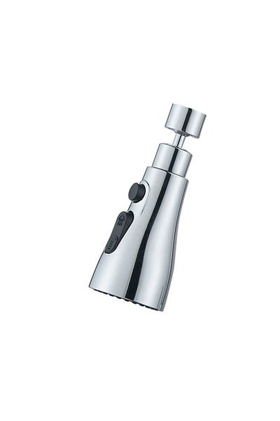 Choice Silver Tap Adaptor 360°kitchen 3-step Adjustable Tap Splashproof Extender Household Universal Booste