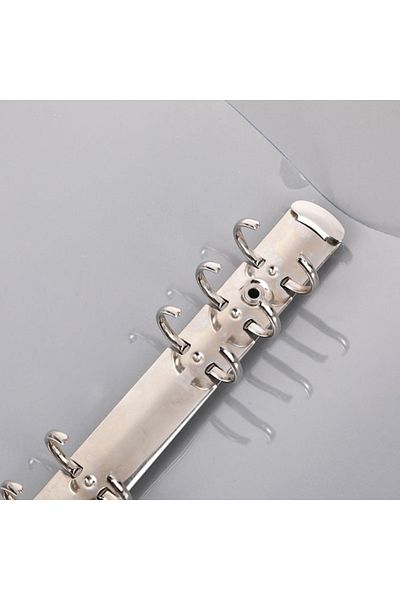 Choice A5 Transparent Color Plastic Clip File Foldera4/a5/a6/notebook Loose Leaf Ring Binder Planner Agenda