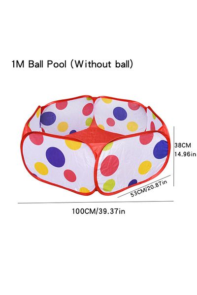 Choice 1m Ball Pool Children's 1m Ocean Ball Pool Pet Folding Tent (WITHOUT BALL)