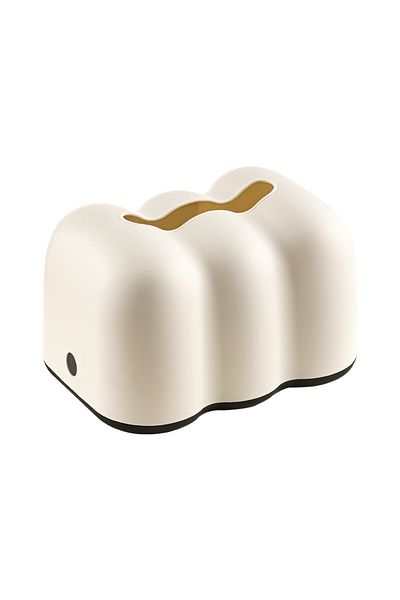 Choice White Cloud Tissue Box Office Desktop Paper Box Creative Wall-mounted Non-punching Paper Box