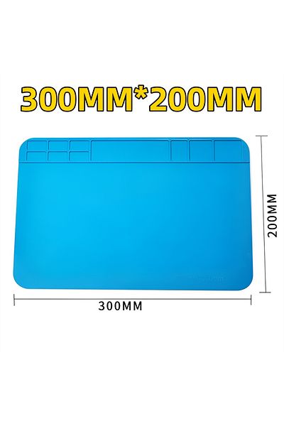Choice 300mm X 200mm Silicone Soldering Mat Esd Antistatic Heat Insulation Motherboard Electronics Phone Re