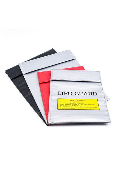Choice 30x23cm silver Fireproof & Waterproof High Quality RC LiPo Battery Safety Bag Safe Guard Charge Sack