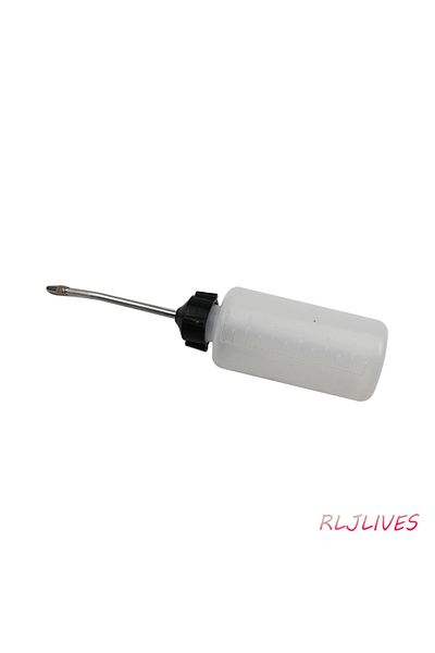 Choice 120ml Sewing Machine Oil Bottle Spray Nozzle Empty Oil Bottle Long Spout Oiling Bottle Plastic Lu...