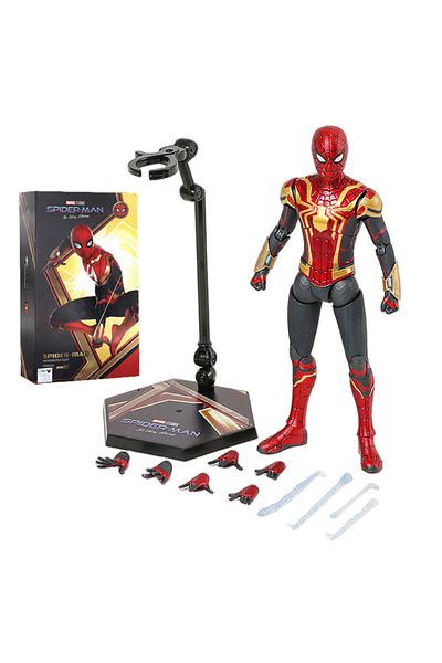 Choice Spider-man Golden Zd Toy Spider Man No Way Home Marvel Legends 1/10 Peter Parker Gold Black Red Mode