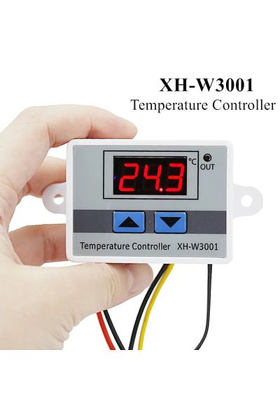 Choice XH-W3001Digital LED Temperature Controller For Incubator Cooling Heating Switch Thermostat NTC Se...