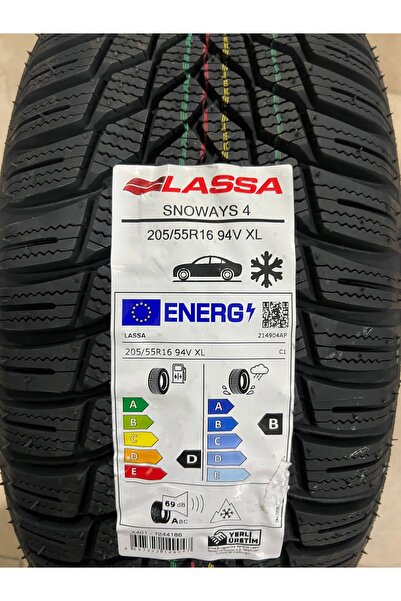 Lassa / 205/55R16 (SNOWAYS 4 XL) 2024 KIŞ LASTİĞİ