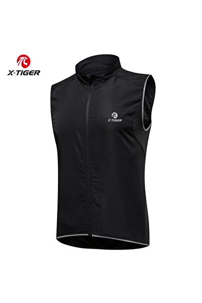 X-TIGER سترة ركوب الدراجات بدون أكمام عاكسة للرياح واقية من الشمس Uitra-Light...