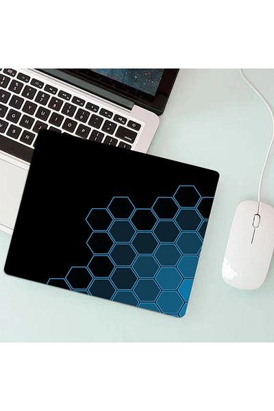 Choice لوحة ماوس سداسية الشكل من نوع أنمي أسود مقاس 18 × 22 بوصة ملحقات ألعاب لوحة مفاتيح كمبيوتر Gabinete Pc Gamer