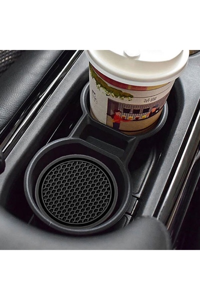 Choice 2pcs Car Cup Holder Anti-Slip Coasters Premium PVC Car Coasters Universal Fits Perfectly For Most...