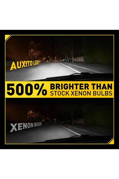 Choice لمبات المصابيح الأمامية D1s Auxito Turbo D1s LED قطعتان D2s D4s D3s مصابيح أمامية LED 6000k أبيض 30000lm 120w سيارة