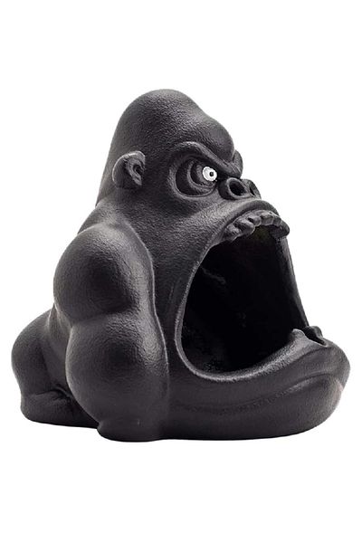 Choice Orangutan Ashtray Ceramic Cartoon Gorilla Orangutan Ashtray Creative Gorilla Ashtrays Home Anti-flyi