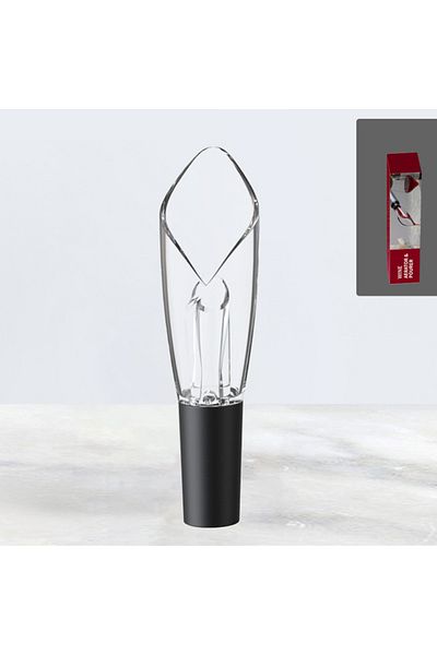 FLYMUYU Size 1 New Magic Wine Decanter Red Wine Aerating Pourer Spout Decanter Wine Aerator Quick Aerating P
