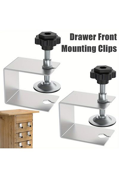 Choice White 1pcs Universal Woodworking C Clamp Drawer Home Improvement Smooth Stainless Steel Labor Saving